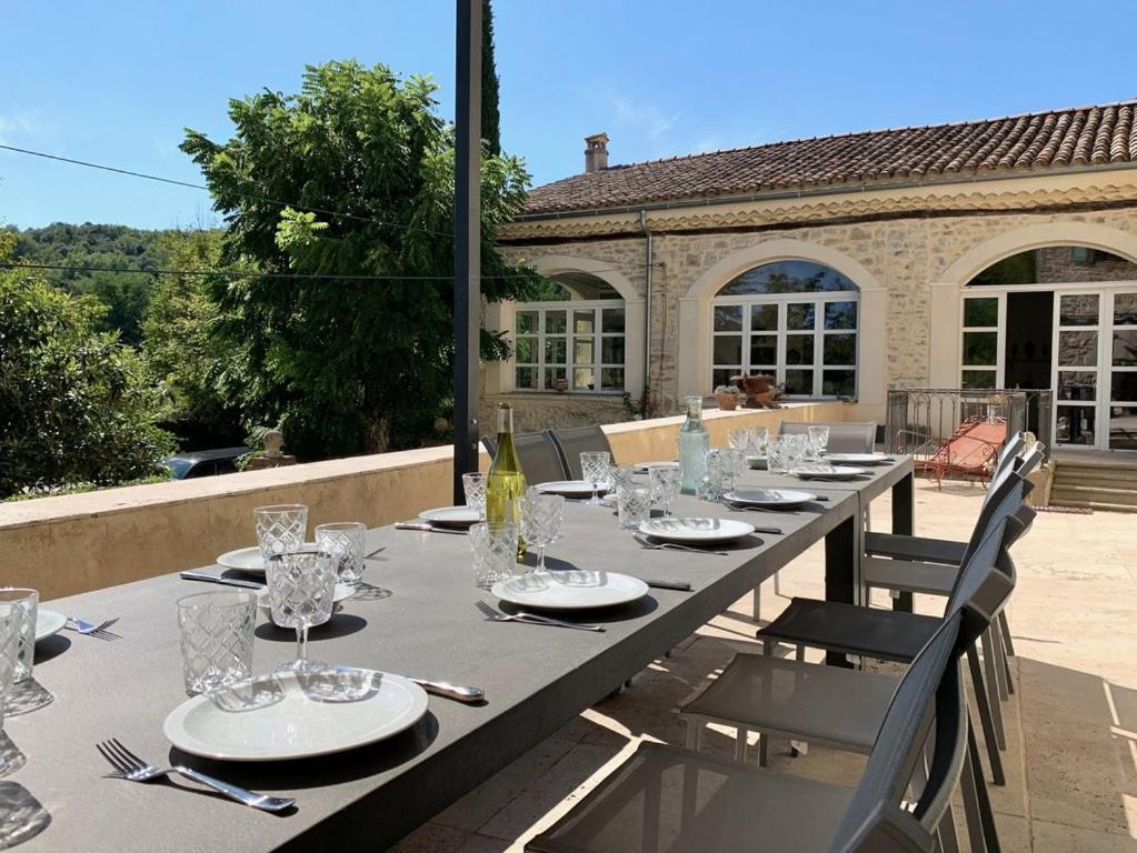 Chateau Meilhen Les Mages Exterior foto