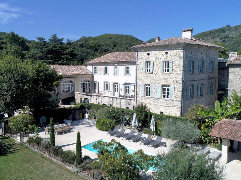 Chateau Meilhen Les Mages Exterior foto
